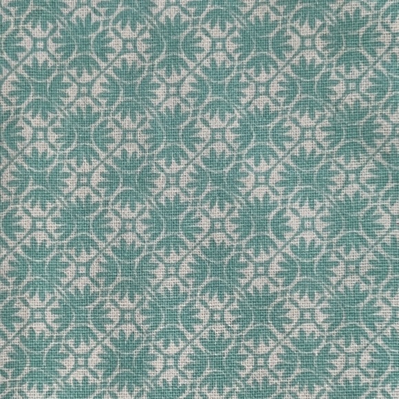 Kate’s Kitchen “retro-chic” cotton dish towels set of 2 mustard & light blue-NWT - Picture 2 of 12